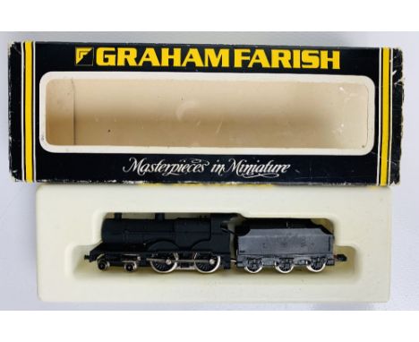 Graham Farish N Gauge 4P 4-4-0 Plain Black - BoxedP&P group 1 (£16 for the first item and £1.50 for subsequent items) 