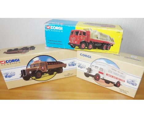 Corgi 3 x 1.50 scale Foden 8 Wheel Sacks and Bedford NCBP&P group 2 (£20 for the first item and £2.50 for subsequent items) 