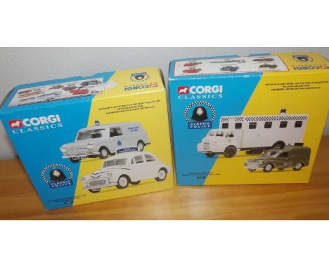 Corgi 2 x Classic Corgi Police Sets Stockport and HampshireP&P group 2 (£20 for the first item and £2.50 for subsequent items