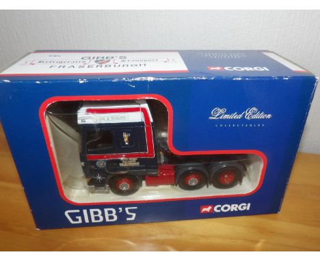 Corgi 1.50 scale DAF XF Super Cab Gibbs of FraserburghP&P group 2 (£20 for the first item and £2.50 for subsequent items) 