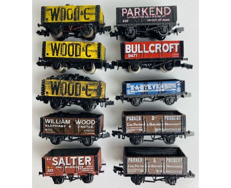 10x N Gauge Assorted Freight Wagons - All UnboxedP&P group 2 (£20 for the first item and £2.50 for subsequent items) 