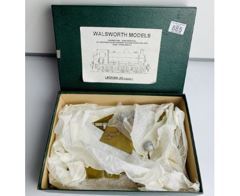 Walsworth Models Gauge 1 LNER/BR J52 Brass & Whitemetal Loco Kit - Contents UncheckedP&P group 2 (£20 for the first item and 