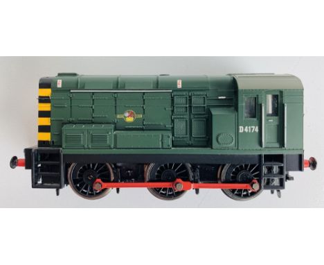 Hornby OO Gauge Class 08 BR Green D4174 Fitted with DCC Digital Decoder - Set to #74 - UnboxedP&P group 1 (£16 for the first 