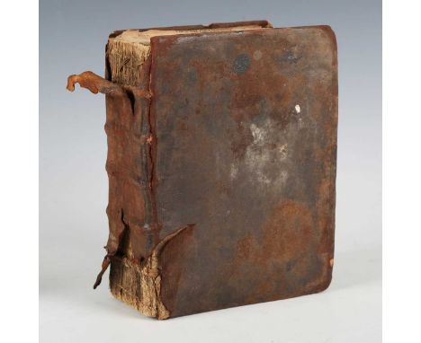BIBLE, In English. [The Bible, Translated according to the Ebrew and Greeke: and conferred with the Best Translations in Dive