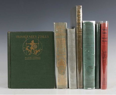 RACKHAM, Arthur (illustrator) and James STEPHENS. Irish Fairy Tales. London: Macmillan &amp; Co. Ltd., 1920. First trade edit