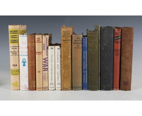 SUPERNATURAL. – A.J. Howard HULME and Frederic H. WOOD. Ancient Egypt Speaks. London: Rider &amp; Co., [1937.] First edition,