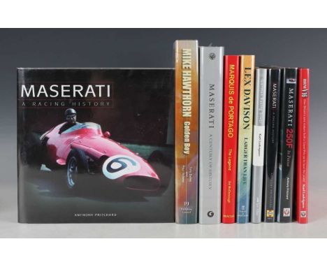 MOTOR-RACING. – Anthony PRITCHARD. Maserati, A Racing History. Somerset, Yeovil: Haynes Publishing, 2003. First edition, with