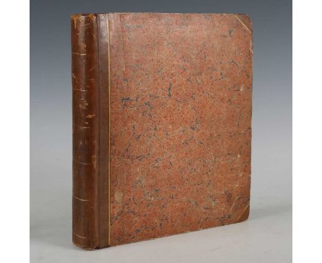 MANUSCRIPT. [A hand-written book of extensive student notes on a course of eighty-eight lectures on anatomy. N.p.:] October 1