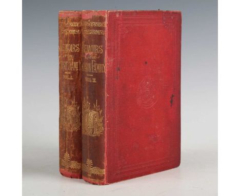 SANSON, Henry (editor). Memoirs of the Sansons, From Private Notes and Documents [1688-1847.] London: Chatto and Windus, 1876