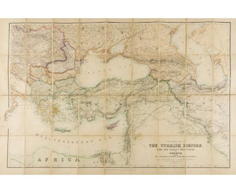 Middle East.- Stanford (Edward) Stanford's Map of Part of The Turkish Empire, with Lower Egypt, The New Balkan Provinces and 