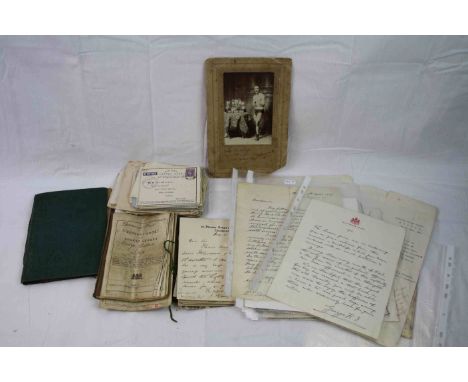 A Large Collection Of Ephemera Relating To The Dorsetshire Regiment Mainly Before And During World War One/ WW1 And World War