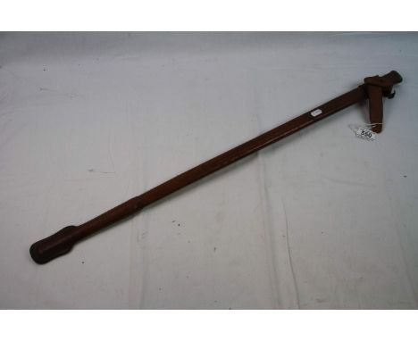 A Leather Scabbard For A British Infantry Officers Dress Sword.