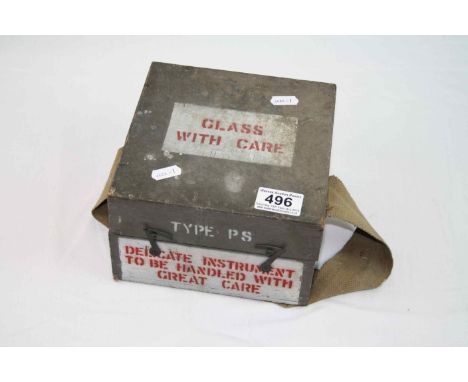 World War Two Type P8 Spitfire / Hurricane Compass In Original Fitted Wooden Box.