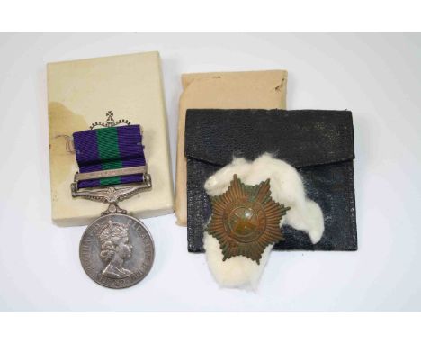 A Full Size British General Service Medal With Malaya Clasp Issued To W/397088 PTE. J.R. DIXON Of The Women's Royal Army Corp