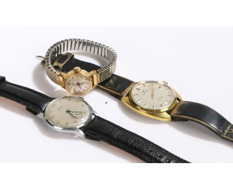 Gentlemans wristwatches by Perona and Pierpoint Watch Co. ladies Timex wristwatch (3)
