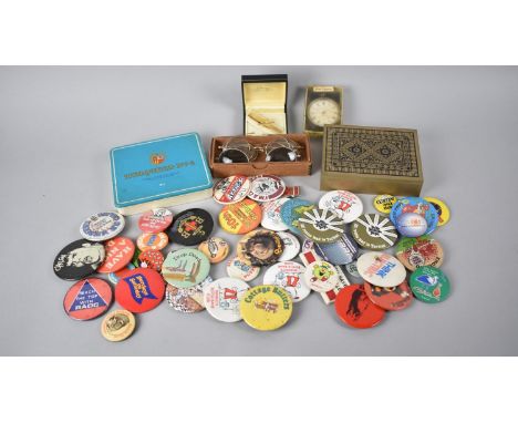 A Collection of Various Items to include Silver Cased Pocket Watch by T Serrini with Enamelled Dial, Condition issues, Togeth