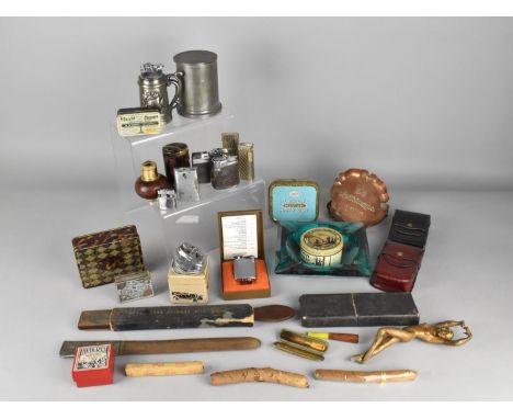 A Collection of Various Vintage Sundries to Comprise Unopened Tin of The Balkan Sobranie Smoking Mixture, Dr Faivre Cachets, 