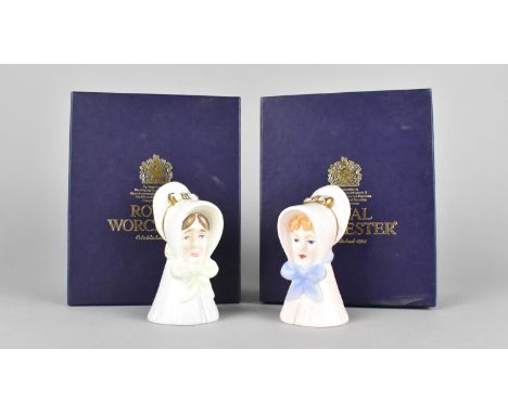 Two Royal Worcester Limited Edition Candle Snuffers 
