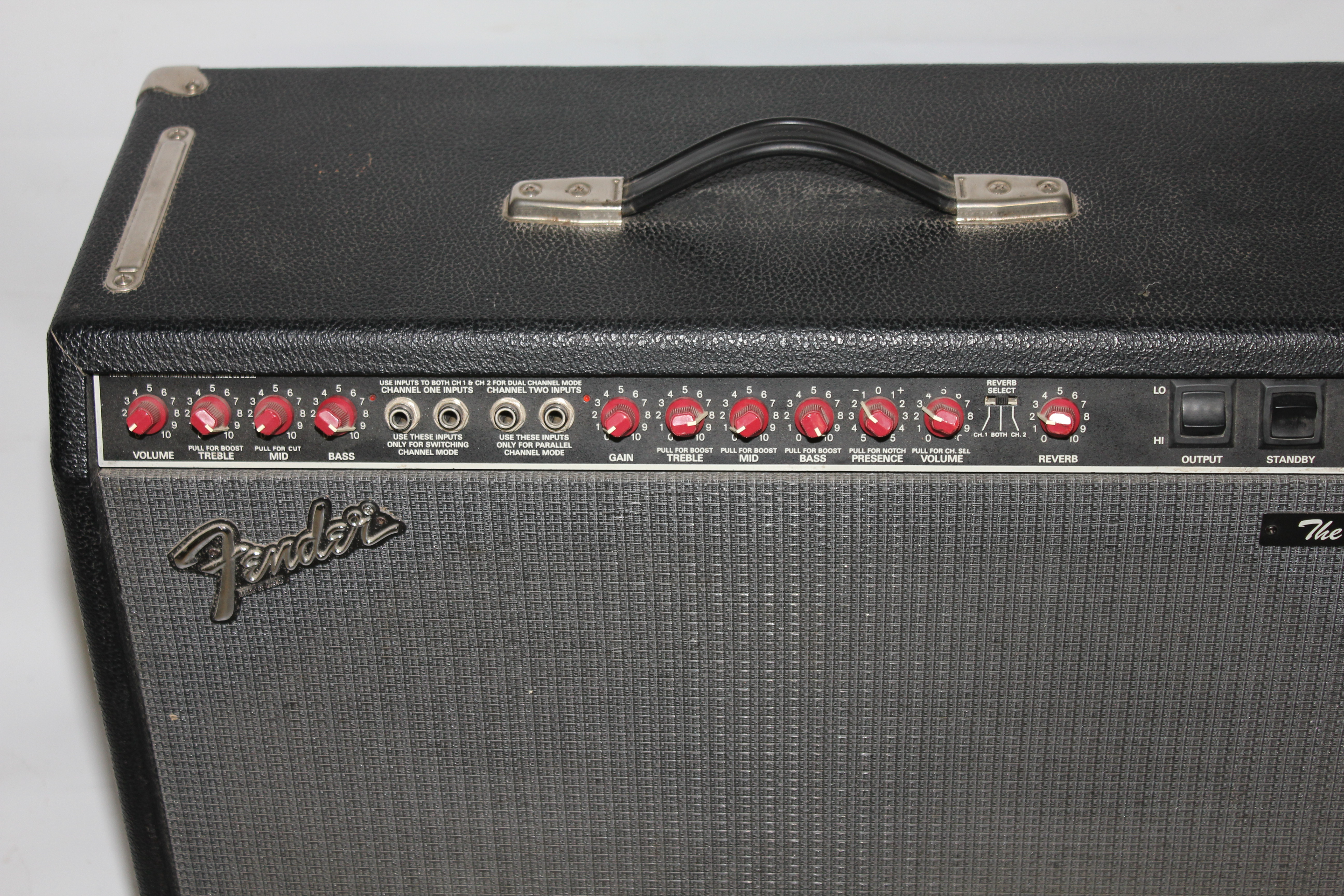 A Fender Red Knobs Evil Twin Amp Circa 19871992 Tremolo And Reverb