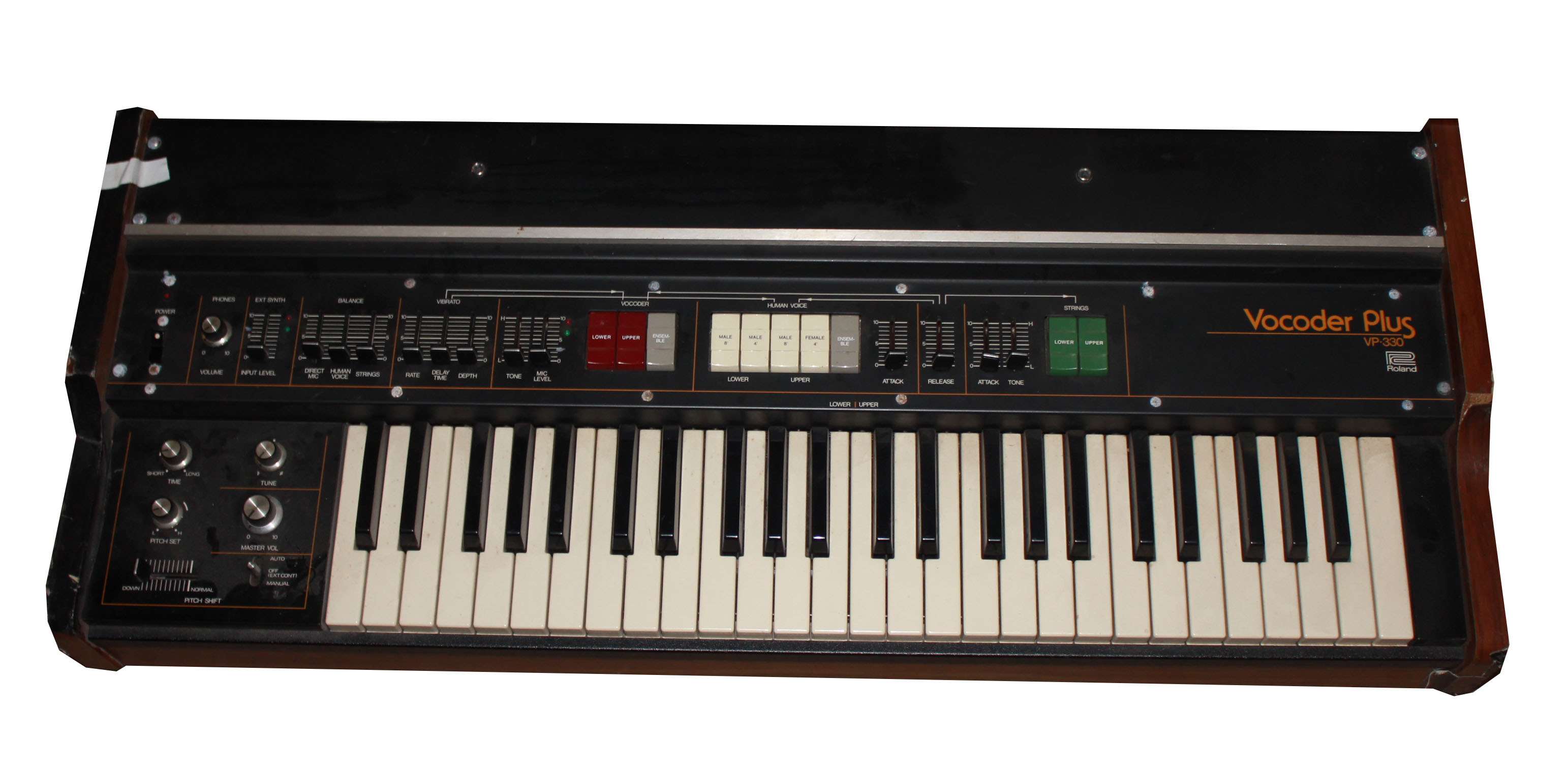 A RARE ROLAND VOCODER VP330 ANALOG SYNTHESIZER With 10band vocoder