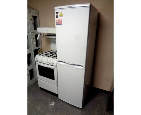 A HotPoint first edition upright fridge freezer   