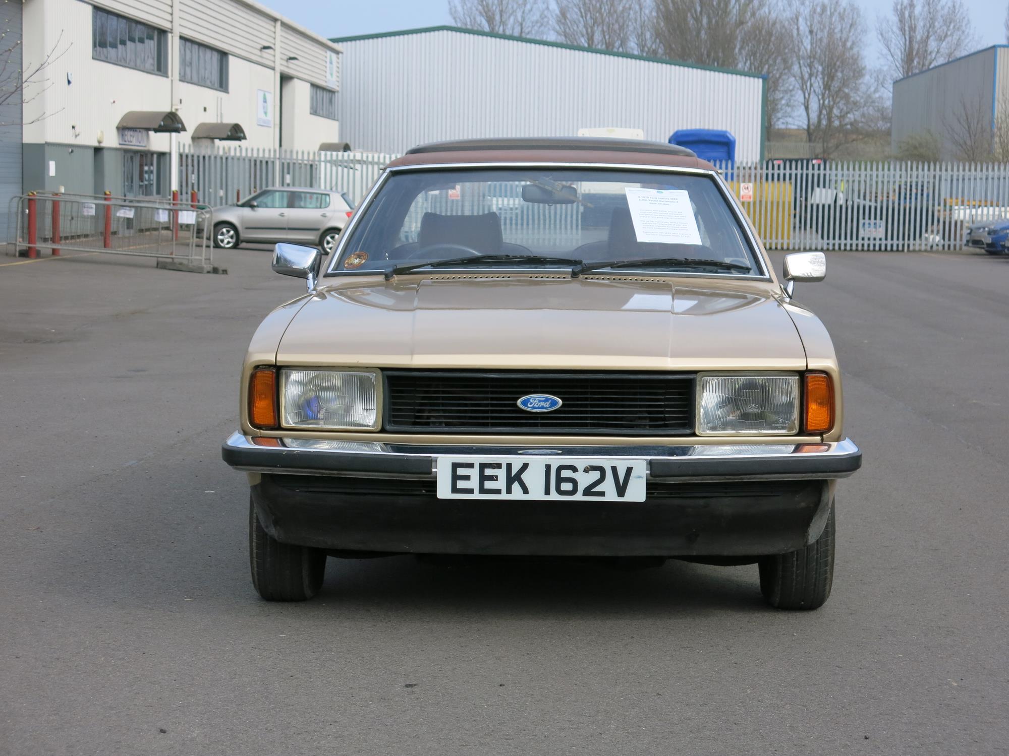 A 1979 Ford Cortina MK4 2.0GL Petrol Automatic 4 door version complete ...