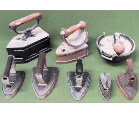 Mixed lot including Flat irons, knife grinder etc

All in used condition, unchecked 