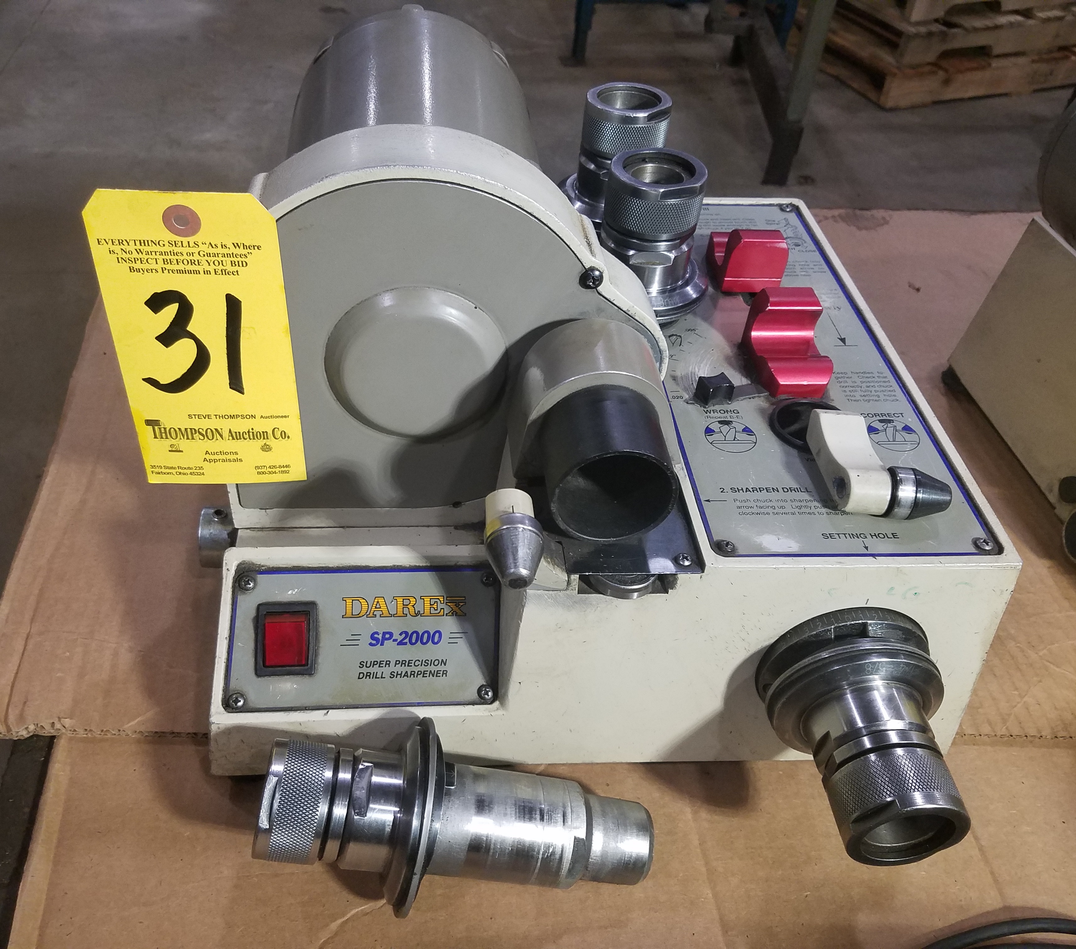 Darex SP2000 Super Precision Drill Sharpener