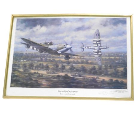 Ronald Wong (20thC). Friendly ordnance, artist signed limited edition print, number 37 of 1000, 44cm x 64cm.