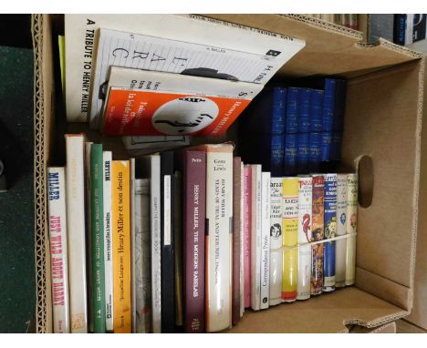 1 Box - Rice Burroughs, Henry Miller, Pepys etc