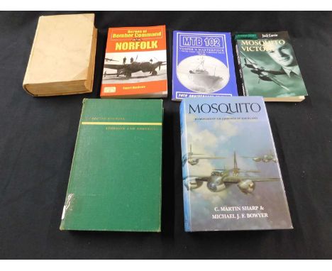 C MARTIN SHARP &amp; MICHAEL J F BOWYER: MOSQUITO, Crecy Books, 1997, reprint, original cloth d/w, vgc plus JACK CURRIE: MOSQ