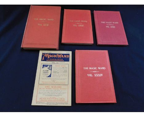 THE MAGIC WAND MAGICAL REVIEW AN ILLUSTRATED QUARTERLY MAGAZINE FOR MAGICIANS, CONCERT ARTISTES AND ALL ENTERTAINERS, London,