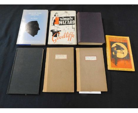 A selection of seven various conjuring/magic volumes including Louis Nikola: "Hand Shadows", 2nd Edition, 1921, Louis Nicola:
