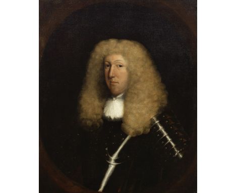 Attributed to Edmund Ashfield (Little Missenden active 1640-1679 Tickenham)Portrait of a gentleman, traditionally identified 