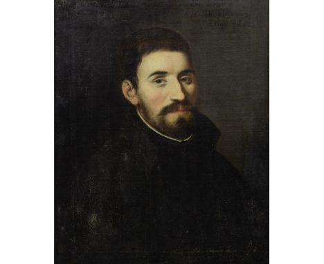 Dutch School, 17th CenturyPortrait of a Jesuit, identified as Father Justus de Visscher (1588-1624), half-length in cleric's 
