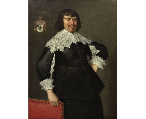 Circle of Johannes Cornelisz. Verspronck (Haarlem circa 1606-1662)Portrait of a gentleman, said to be Thomas Owen, High Sheri