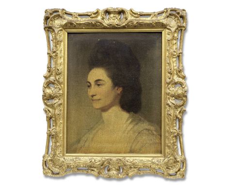 John Hamilton Mortimer (Eastbourne 1740-1779 London)Portrait of a lady, said to be Dame Jane Pigott oil on canvas48.4 x 39.4c