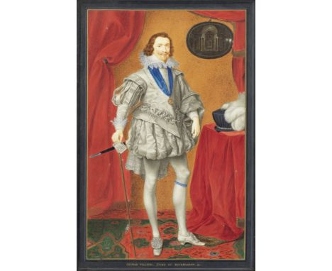 George Perfect Harding (London circa 1780-1853), after Daniel MytensPortrait of George Villiers, Duke of Buckingham, as Lord 