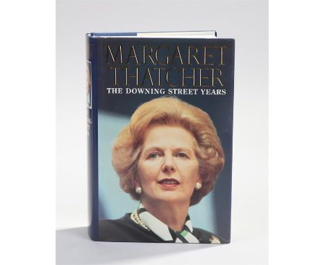 Margaret Thatcher, The Downing Street Years, Signed first edition