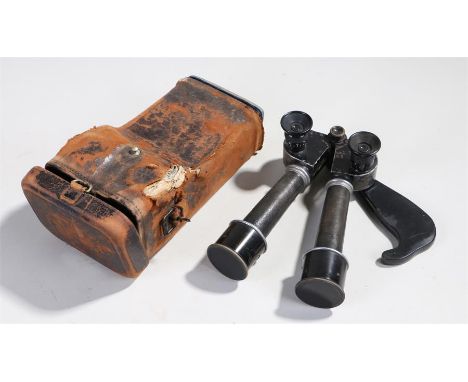 Pair First World War German Carl Zeiss 'rabbit ears' trench periscope, engraved "Lt. A. Anderson 51 siege battery R.G.A", adj