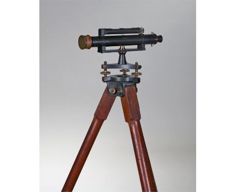Stanley surveyors level number 114388 in original fitted box together with its tripod