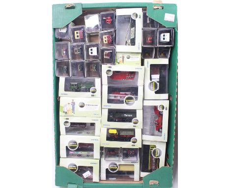 Oxford Commercials 1/76 scale Modern issue diecast group of 36 to include; British Railways Landrover, British Railways Morri