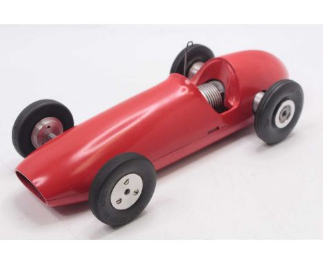 Replica Oliver Ferrari Tether Car from reproduction castings. Replica ETI 2.5cc twinshaft diesel. 'Sneaker' fuel cut off fitt