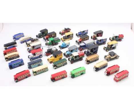 Collection of loose Matchbox Models of Yesteryear and Lledo Days Gone