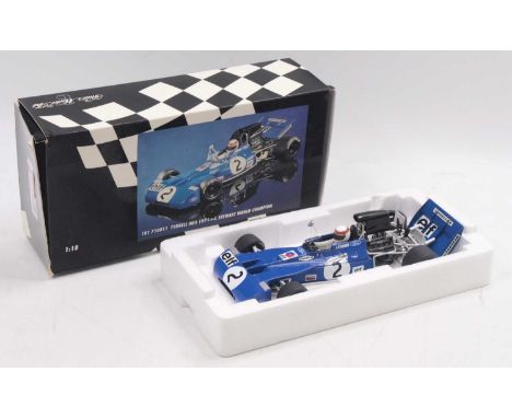 Minichamps No. 181 710011 1/18th scale Tyrrell 003 as driven by Jackie Stewart World Champion 1971 in its original polystyren