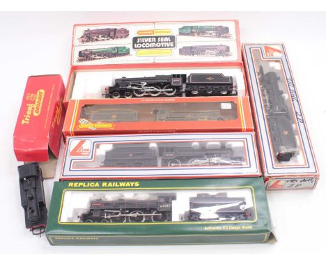 Six locos: Lima 2-6-0 with tender BR lined black No.42700 (NM) (BE); Mainline B1 with tender 61026 BR lined black (NM) (BE); 