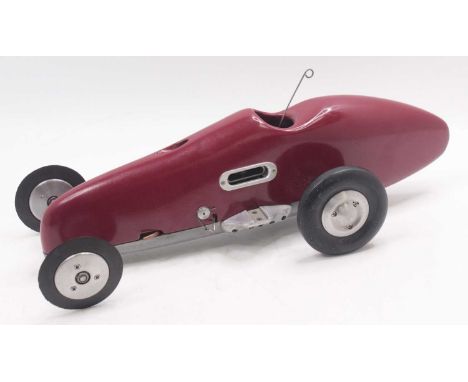 Original Fairabend style 'Bobtail' Dooling Arrow Tether Car, Dooling 61 motor, possibly reproduction, no serial number. C&amp