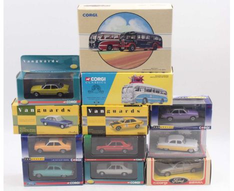 Corgi Vanguards/ Classics and other quantity of modern issue diecast to include; No.10400 Hillman Avenger, No.06107 Ford Zeph