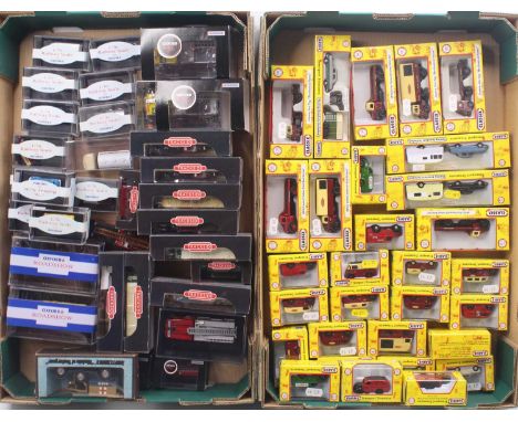 2 Trays containing modern issue Classix, Oxford and Trackside Diecasts to include; Trojan 20CWT Royal Mail Van, Austin FX3 Lo