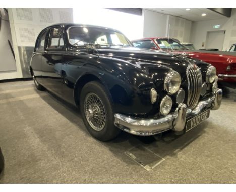 1956 Jaguar MKI 2.4 Registration number VUO 132 Chassis number S902907 Engine number BB5331-8 Black with red leather interior